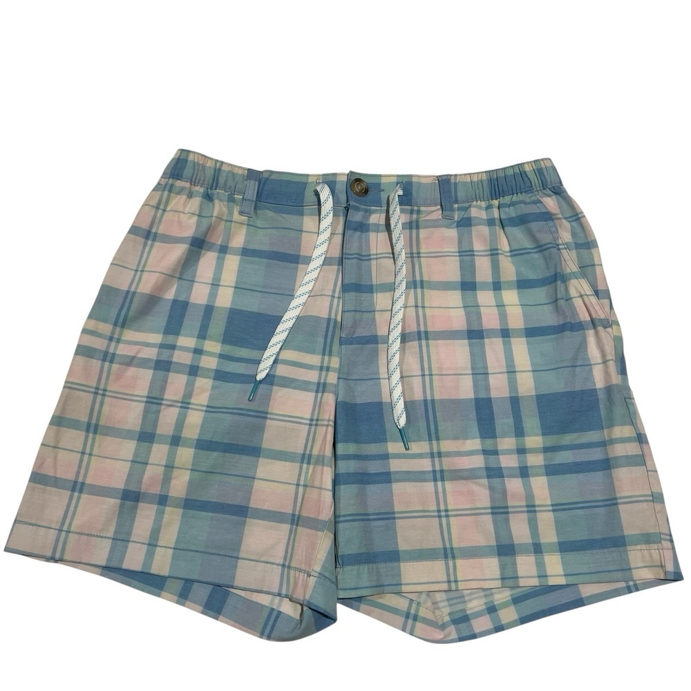 Chubbies Shorts Men's Size Large Multicolor Plaid 6" Prep Beach Swim Outdoors